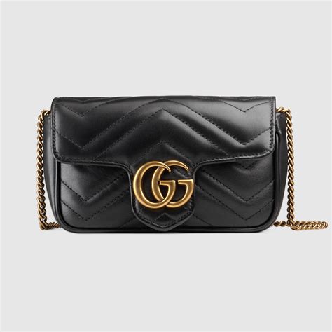 gucci mini borsa gg marmont trovaprezzi|gucci marmont super mini shoulder bag.